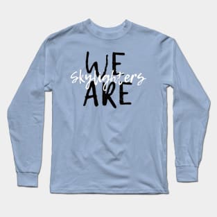 We are ... (black/white) 2 sided tees Long Sleeve T-Shirt